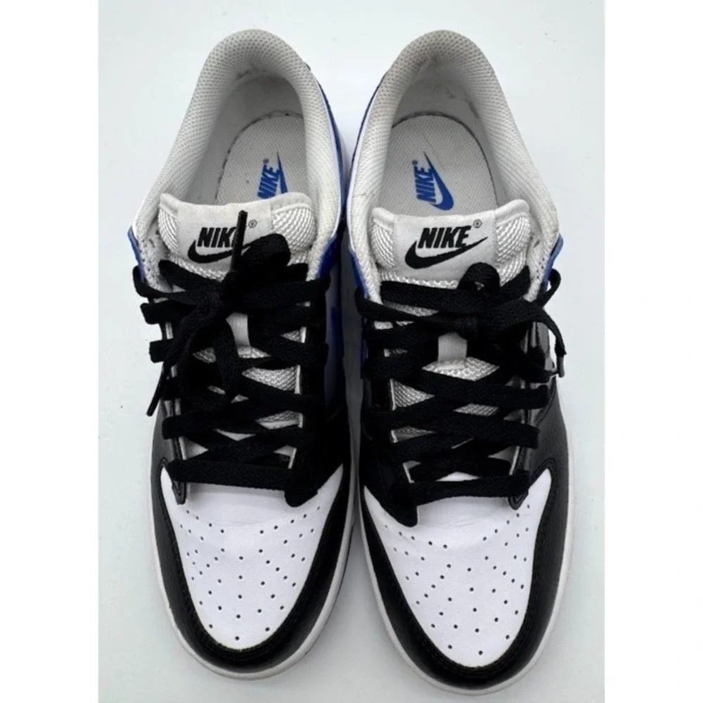 Nike Dunk Low GS White Black Game Royal 2024 HJ9209-400 Youth Size 7Y